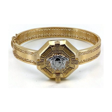 Pulsera medusa de oro 18k